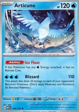 Articuno - 151 #144/165