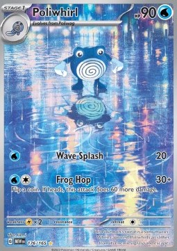 Poliwhirl - 151 #176/165