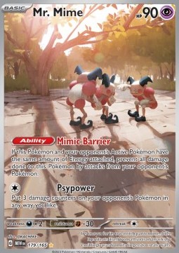 Mr. Mime 151 #179/165