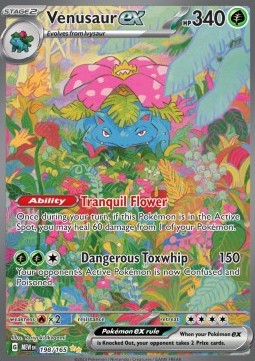 Venusaur ex - 151 #198/165