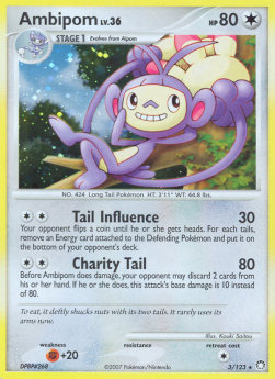 Ambipom Lv.36 Mysterious Treasures #3/123