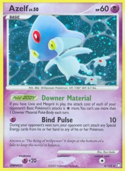 Azelf Lv.50 Mysterious Treasures #4/123