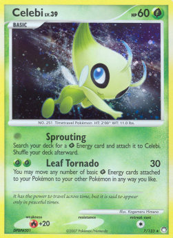Celebi Lv.39 Mysterious Treasures #7/123