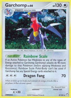 Garchomp Lv.66 Mysterious Treasures #9/123