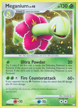 Meganium Lv.48 Mysterious Treasures #13/123