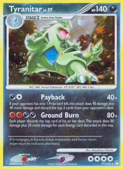 Tyranitar Lv.57 Mysterious Treasures #17/123