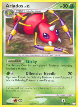 Ariados Lv.32 Mysterious Treasures #20/123