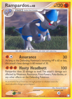 Rampardos Lv.48 Mysterious Treasures #33/123