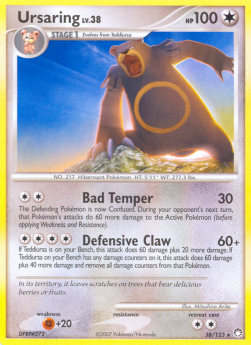 Ursaring Lv.38 Mysterious Treasures #38/123