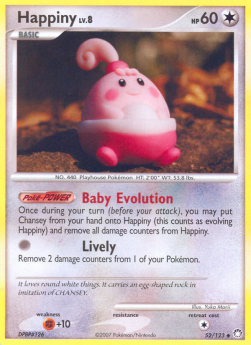 Happiny Lv.8 Mysterious Treasures #52/123
