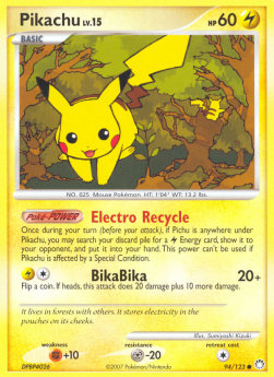 Pikachu Lv.15 Mysterious Treasures #94/123