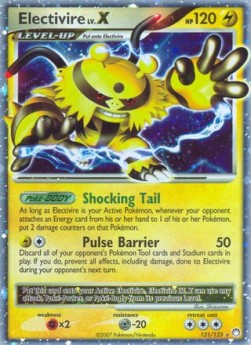 Electivire LV.X Mysterious Treasures #121/123