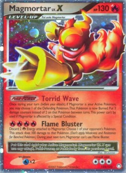 Magmortar LV.X Mysterious Treasures #123/123