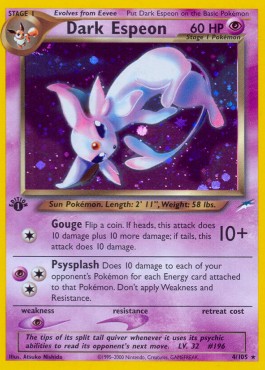 Dark Espeon Neo Destiny #4/105