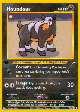 Houndour - Neo Destiny #43/105