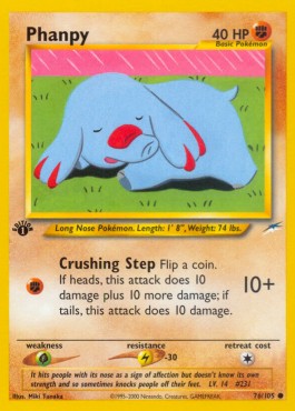 Phanpy - Neo Destiny #76/105