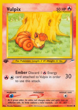 Vulpix - Neo Destiny #91/105