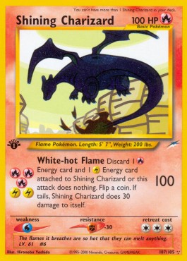 Shining Charizard Neo Destiny #107/105