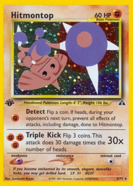 Hitmontop - Neo Discovery #3/75
