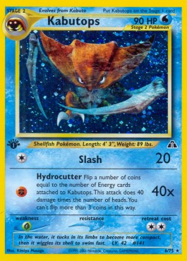Kabutops - Neo Discovery #6/75