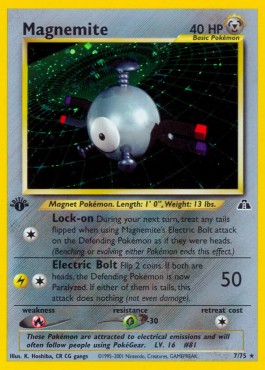 Magnemite - Neo Discovery #7/75