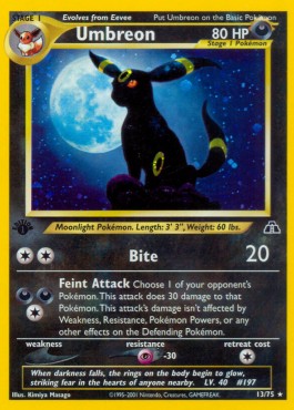 Umbreon - Neo Discovery #13/75
