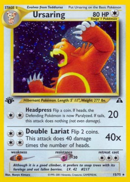 Ursaring - Neo Discovery #15/75