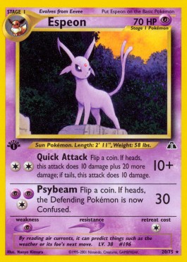 Espeon - Neo Discovery #20/75