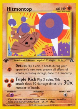 Hitmontop - Neo Discovery #22/75