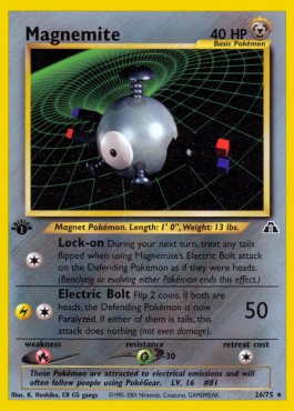Magnemite - Neo Discovery #26/75