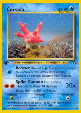 Corsola - Neo Discovery #37/75
