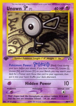 Unown - Neo Discovery #48/75