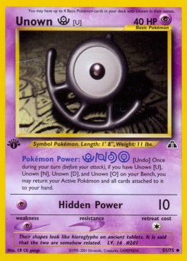 Unown - Neo Discovery #51/75