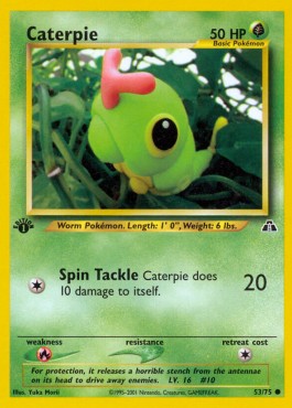 Caterpie - Neo Discovery #53/75