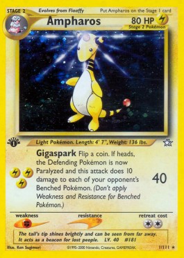 Ampharos - Neo Genesis #1/111