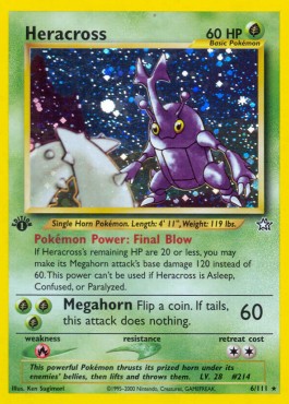 Heracross - Neo Genesis #6/111