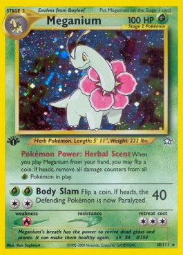 Meganium - Neo Genesis #10/111