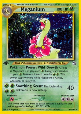 Meganium - Neo Genesis #11/111