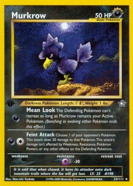 Murkrow - Neo Genesis #24/111
