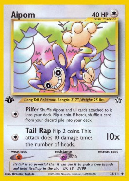 Aipom - Neo Genesis #26/111
