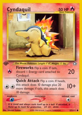 Cyndaquil - Neo Genesis #57/111