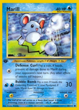 Marill - Neo Genesis #66/111