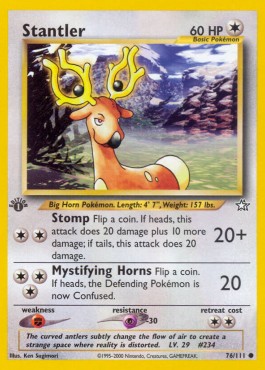 Stantler - Neo Genesis #76/111