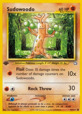 Sudowoodo - Neo Genesis #77/111