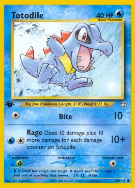 Totodile - Neo Genesis #80/111