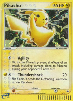 Pikachu Nintendo Black Star Promos #12/40