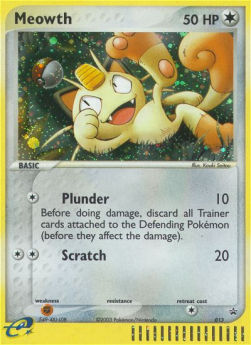Meowth Nintendo Black Star Promos #13/40