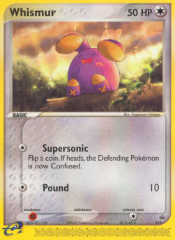 Whismur Nintendo Black Star Promos #19/40