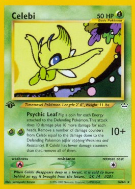 Celebi - Neo Revelation #16/64