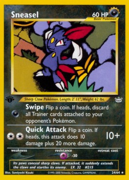 Sneasel - Neo Revelation #24/64